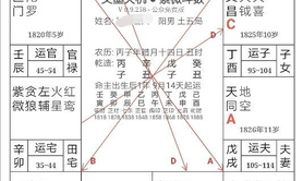 易经网推荐帅哥美女型紫薇命盘解析(组图),紫微斗数2024