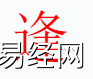 姓名知识,逢字是什么五行？取名字中有逢字的含义和寓意,易经网推荐姓名