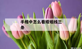 【手相婚姻线】手相中的婚姻线通常有三条，代表什么意思？,易经网推荐手相婚姻线