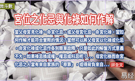 易经网推荐风水堂：命宫和命主、身宫和身主,紫微斗数2024