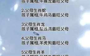 2024最新属相,对父母有感情的生肖 父母感情的成语,易经网推荐属相