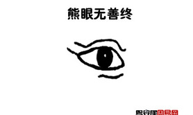 【面相眼睛】熊眼面相图解,易经网推荐面相