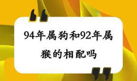 【生肖配对】属猴的婚配哪个属相最好(属狗的最佳配偶),易经网推荐属相